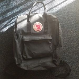 Black Fjallraven backpack